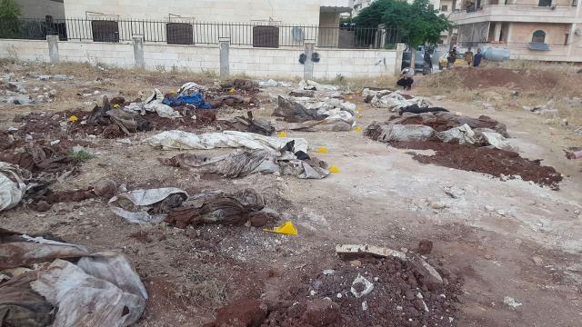 Afrinde PKK vahşeti: 35 sivilin cansız bedeni bulundu