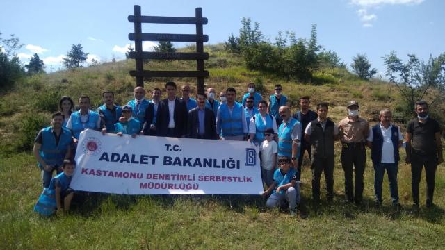 Kastamonuda 15 Temmuz şehitleri anısına fidan dikildi