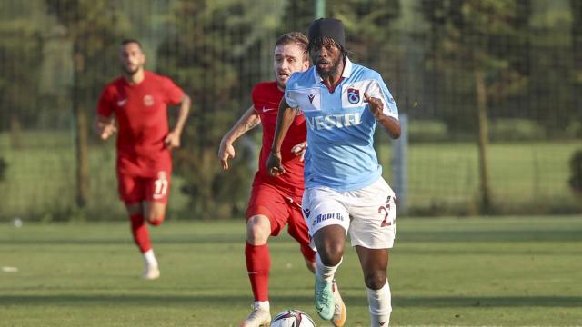 Trabzonspordan gollü prova