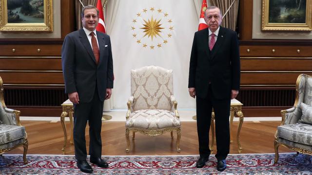 Cumhurbaşkanı Erdoğan, Burak Elması kabul etti