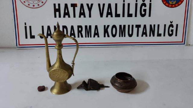 Hatayda tarihi eser niteliği taşıyan objeler bulundu