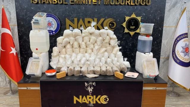 İstanbulda 191 kilogram uyuşturucu ele geçirildi