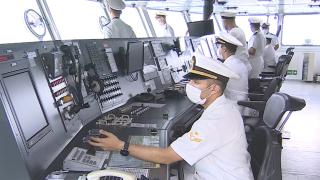 TCG Alemdar personeli bayramı gemide karşıladı