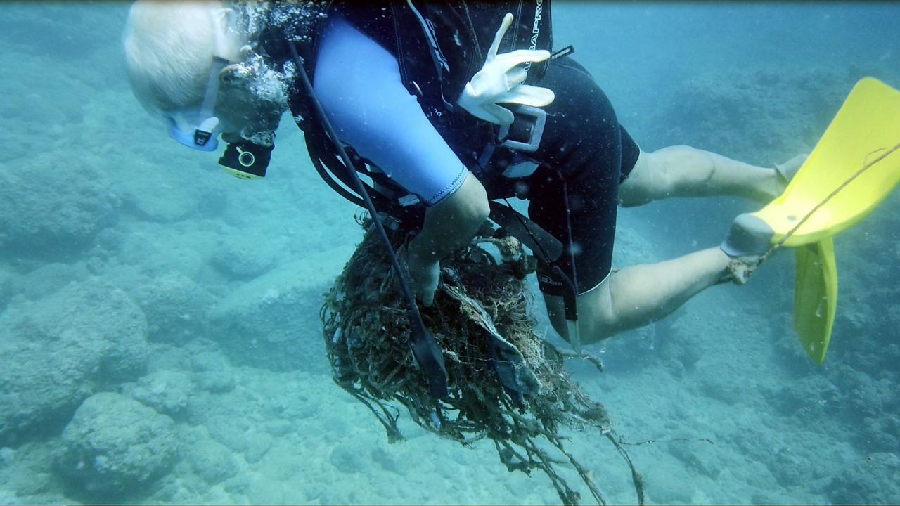 ‘Hayalet ağ’ sualtı yaşamını tehdit ediyor