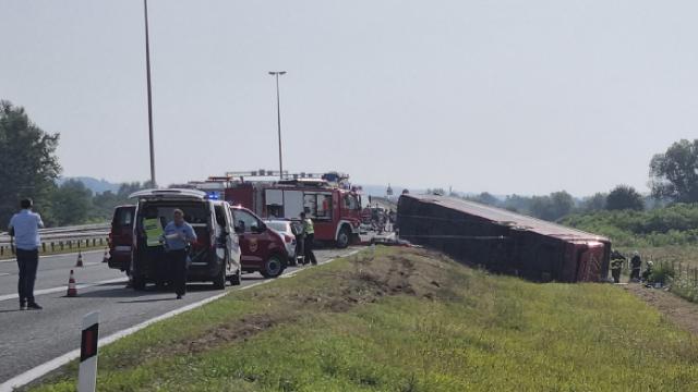 Hırvatistanda trafik kazası: 11 kişi hayatını kaybetti