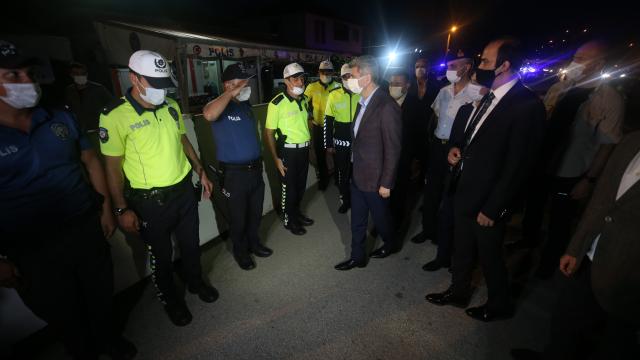 İçişleri Bakan Yardımcısı İnce, Düzcede trafik denetimine katıldı