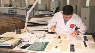 Asırlık kitaplar Nadir Eserler Şifahanesi'nde hayat buluyor