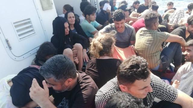 Muğlada 56 düzensiz göçmen yakalandı