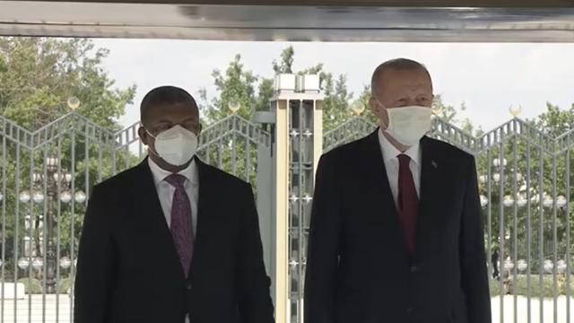 Angola Cumhurbaşkanı Lourenço Ankarada