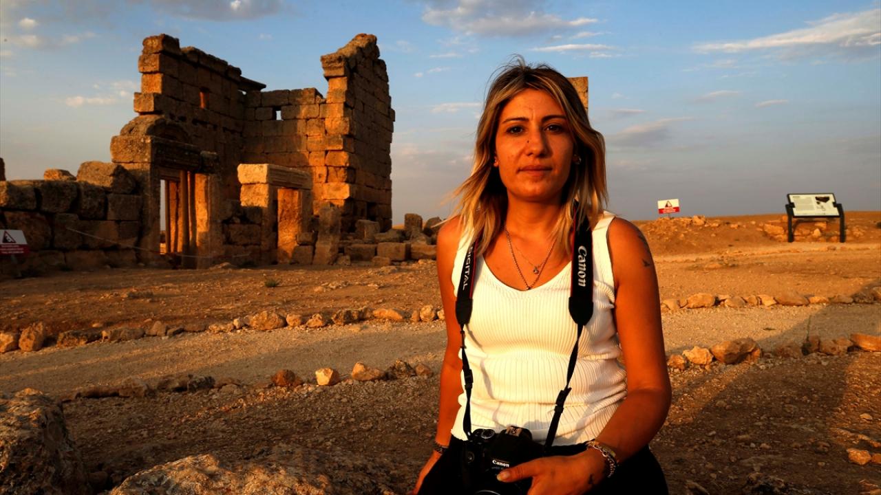 "Zerzevan Kalesi`nde gün batımını çekmek müthiş duygu"