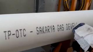 Karadeniz gazını taşıyacak boruların üretimine başlandı