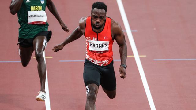 Milli atlet Emre Zafer Barnes yarı finale kalamadı