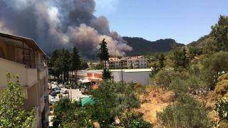 Marmaris'te de orman yangını