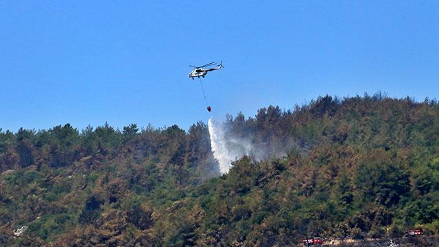 Osmaniyede 3 gün önce çıkan yangın kontrol altına alındı