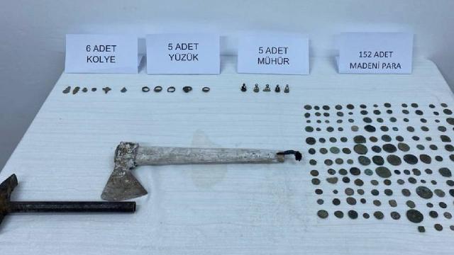 Balıkesirde tarihi eser operasyonu