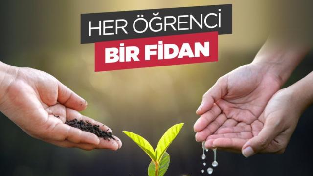YTBden 5 bin fidan bağışı