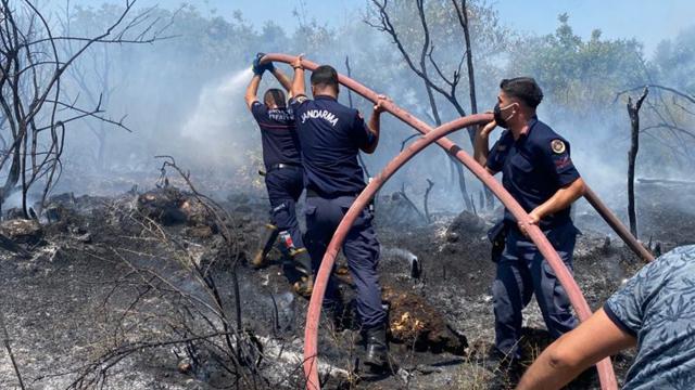 Jandarma, orman yangınlarına 2310 personelle müdahale ediyor
