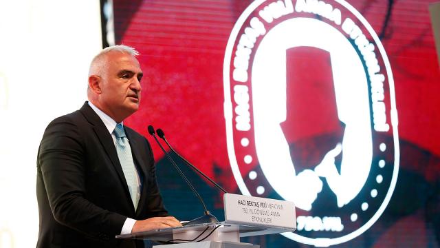 Bakan Ersoy, Hacı Bektaş Veliyi anma programında konuştu