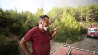 Orman işçisinin oğluyla telefon konuşması duygulandırdı