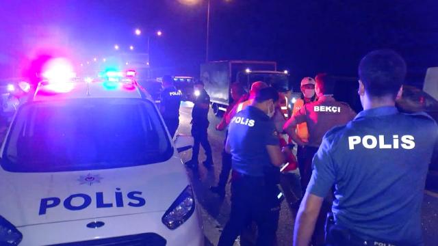 TEM Otoyolunda kaza: 7 yaralı