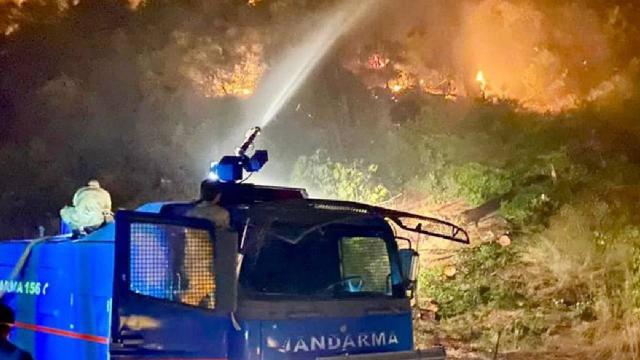 2 bin 310 jandarma personeli orman yangınlarıyla mücadele ediyor