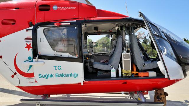 Hava ambulansı Covid-19 döneminde iki kat fazla havalandı