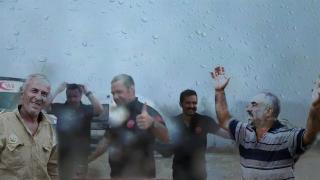 Manavgat'a yağan yağmur sevindirdi