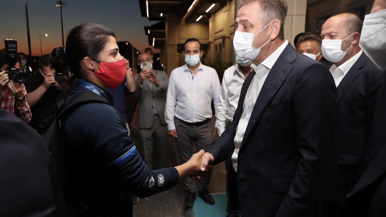 "Altın madalyam umut ışığı olsun"