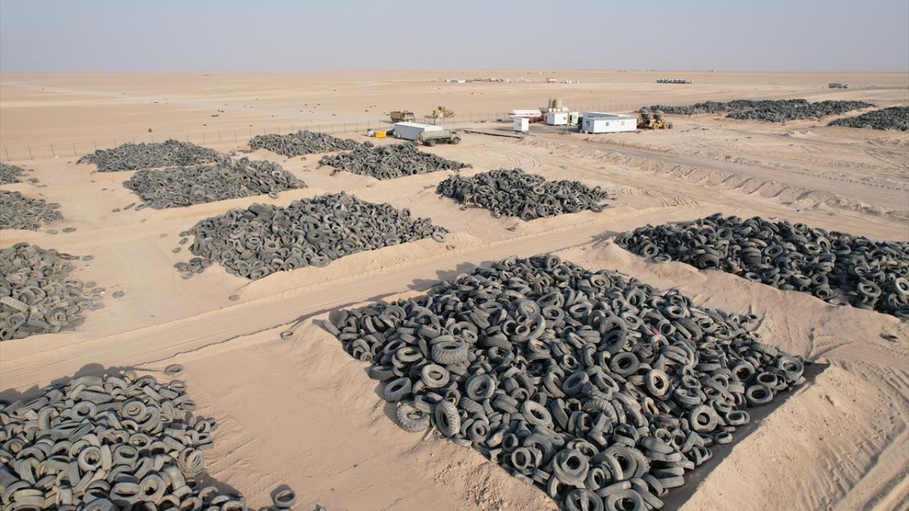 57 milyon lastikten 48 milyonu parçalandı