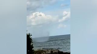 Selin vurduğu Kastamonu'da hortum görüldü