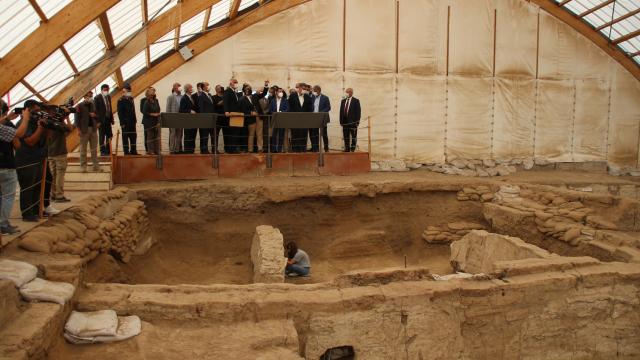 Çatalhöyük Tanıtım ve Karşılama Merkezinin temeli atıldı