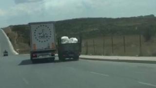 Tartıştığı sürücünün aracına çarptı