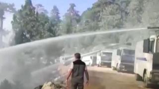 Orman işçisinin TOMA sevinci: Tam zamanında yetiştiniz