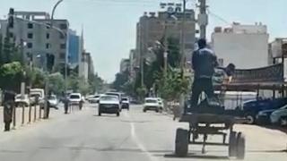 Şanlıurfa'da ilginç kaza