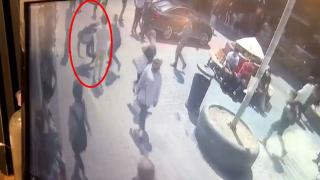 Buğra Kavuncu'nun saldırıya uğradığı anlar