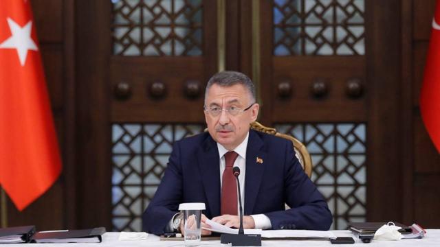 Cumhurbaşkanı Yardımcısı Oktaydan şehit asker için taziye mesajı