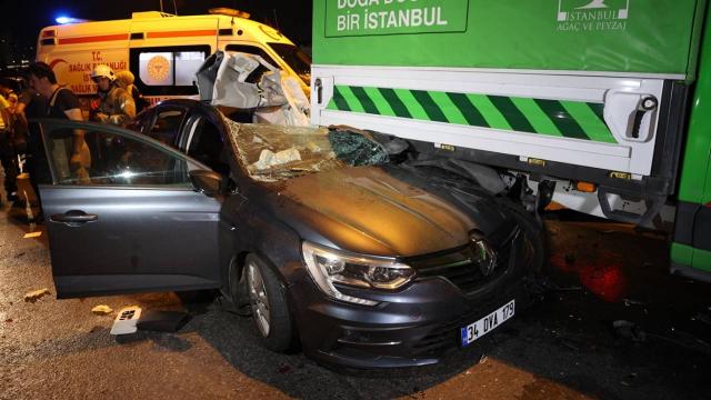 İstanbulda trafik kazası: 5 yaralı