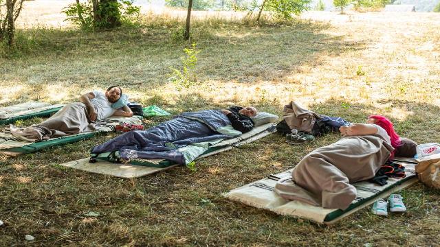 Karadağda en tembel kişi 117 saat yattı