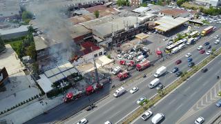 İstanbul'da restoran yangını