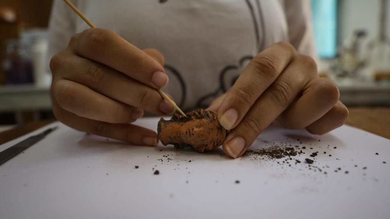 Şehir içinde kutsal alanlar tespit edildi