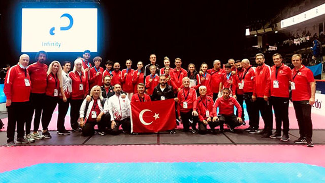 Milli sporculardan 10 madalya