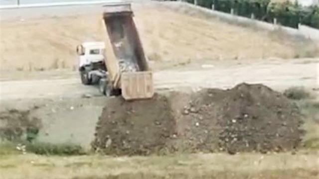 Kaçak hafriyat dökenlere 10 bin lira ceza