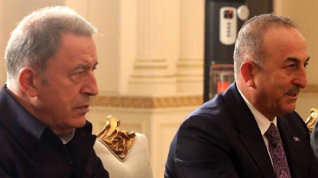 Bakan Akar ve Çavuşoğlu Katarlı mevkidaşlarıyla görüştü