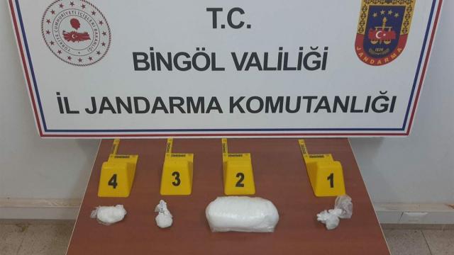 Bingölde uyuşturucu operasyonları: 2 gözaltı