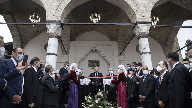 Erdoğan Başçarşı Camiinin açılışını yaptı