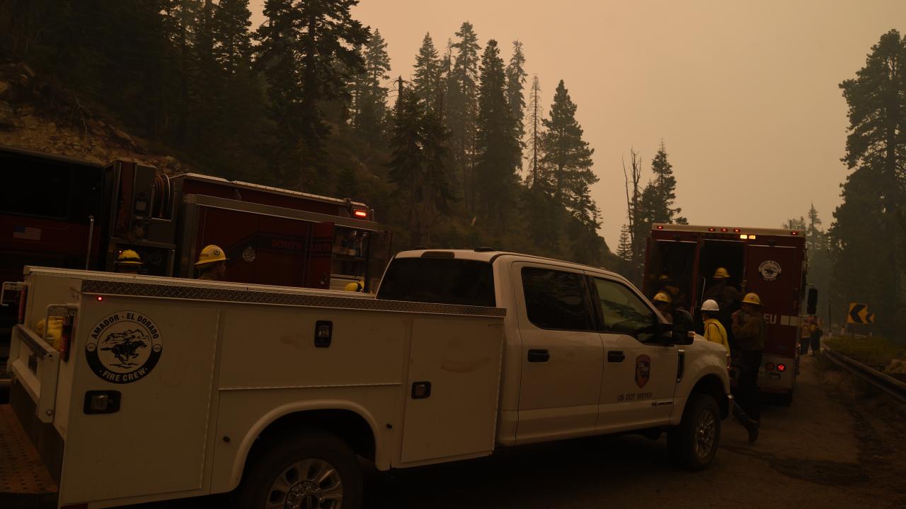 Californiya'da orman yangını: Yerleşim yerleri tehlike altında