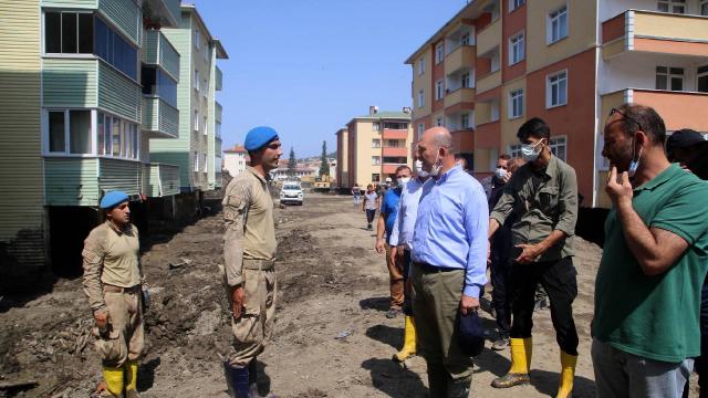 Bakan Soylu sel bölgesindeki incelemelerini sürdürüyor