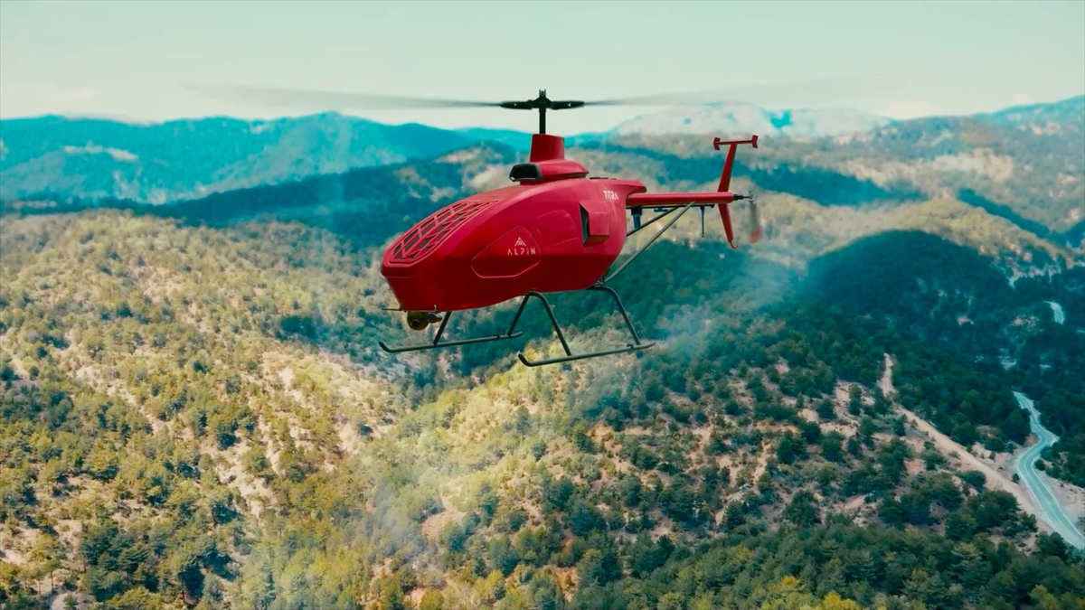 Yangın bölgelerinin tespitinde kullanılabilecek