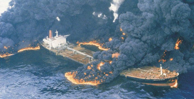 Castillo de Bellver petrol sızıntısı (1983)