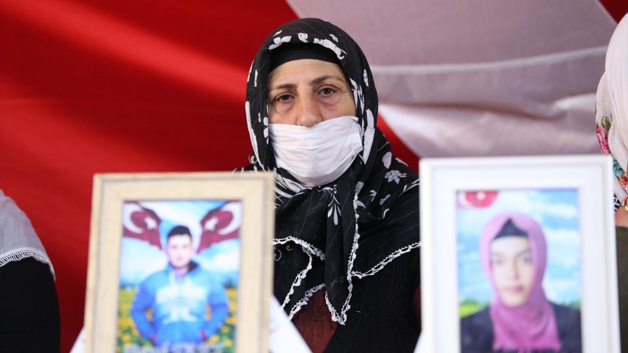 Çocuklarına kavuşuncaya kadar eylemi sürdürecekler